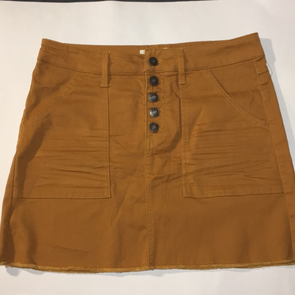 Orange Tillys Jean skirt/size 9